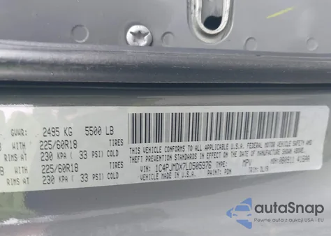 2020 Jeep Cherokee Limited 4X4 from USA, damaged, VIN 1C4PJMDX7LD505976